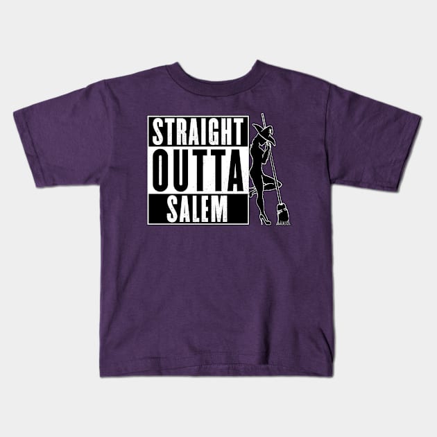 SOS- Straight Outta Salem Kids T-Shirt by Senomar